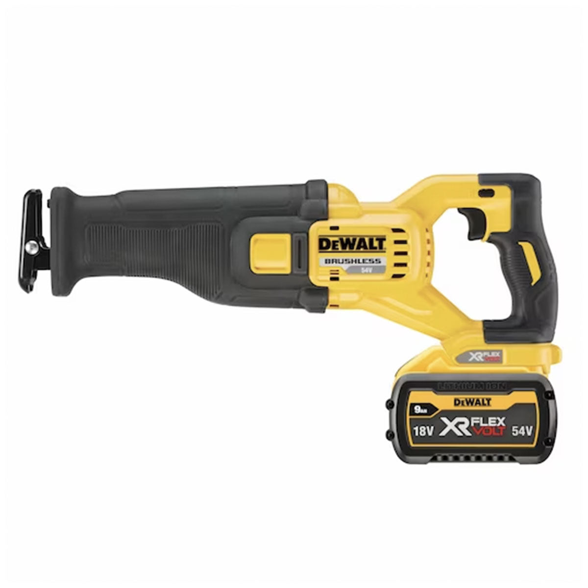 54V XR FLEXVOLT 2x9Ah High Power Reciprocating Saw in CASE and ACCESSORIES - DeWALT - DCS389X2-QW 54V XR FLEXVOLT 2x9Ah High Power Reciprocating Saw in CASE and ACCESSORIES - DeWALT - DCS389X2-QW